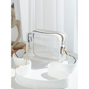 Women's Clear Handbag, Stadium Approved, Concert Clear Crossbody Bag